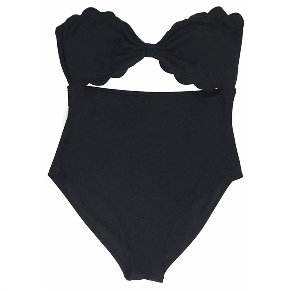 Cupshe Scallop-hem One Piece